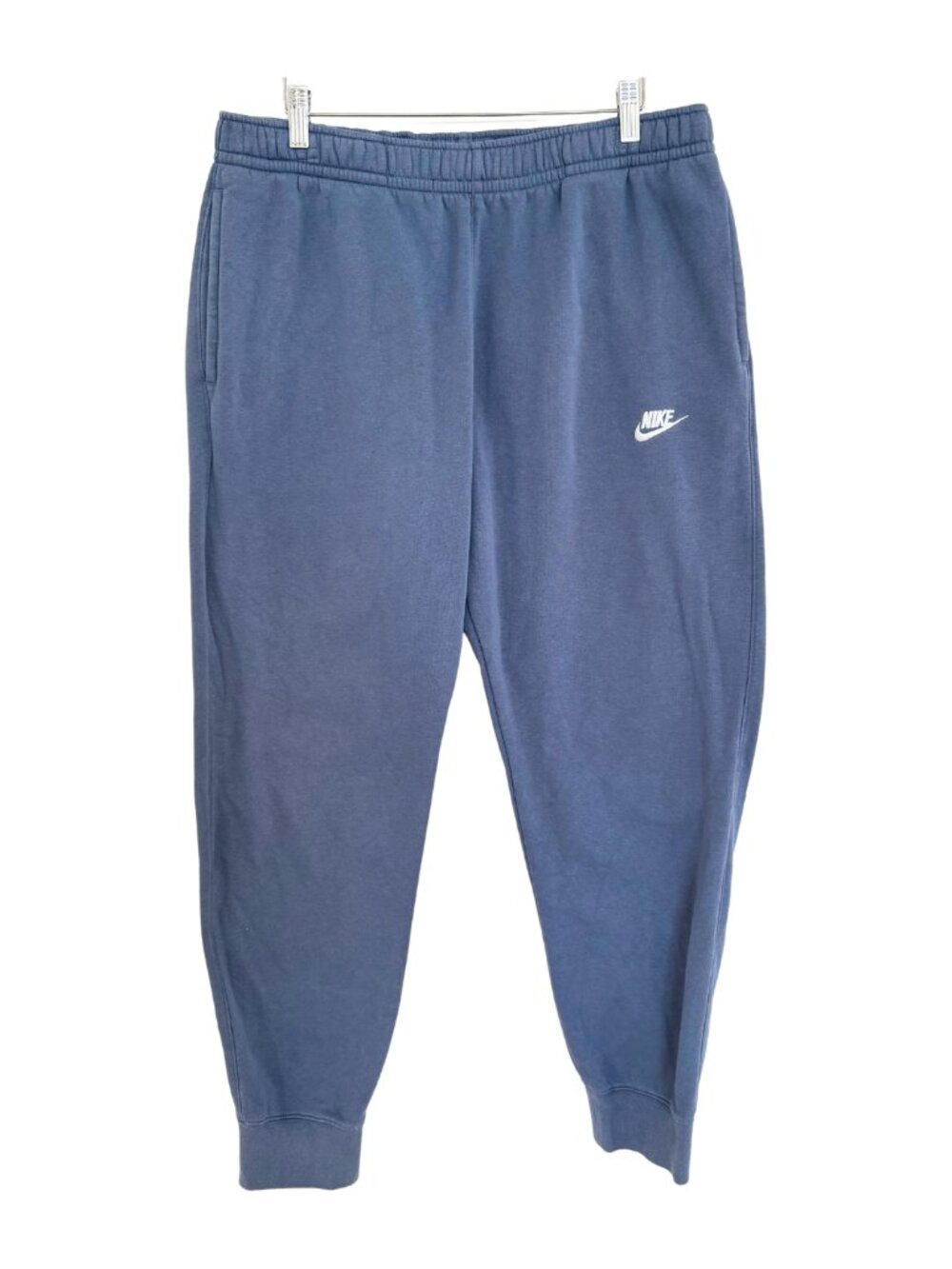 Nike Pants Joggers Men Large Sweatpants Blue Sportswear Club Fleece BV2671-491